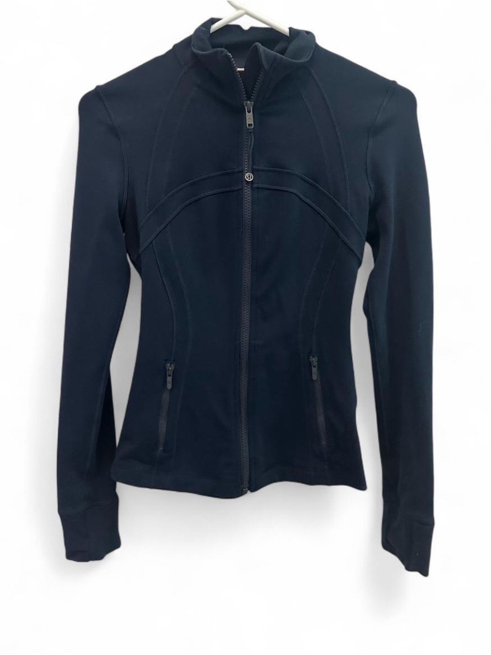 lululemon athletica Black Zip-Up Bomber Jacket